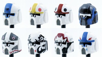 Custom Clone Pilot Casque de STAR WARS 