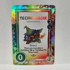 Doomlings Legends of Enderas Traits Technomagik 10/13 FUZE 1st Ed Holo Foil