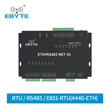 Ethernet RS485 12 Way Network IO Controller Modbus TCP RTU Socket Transceiver