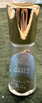 Vintage Charles Of The Ritz Gold Dust Face Lips Eyes Nails 1950 s 3/4 Full