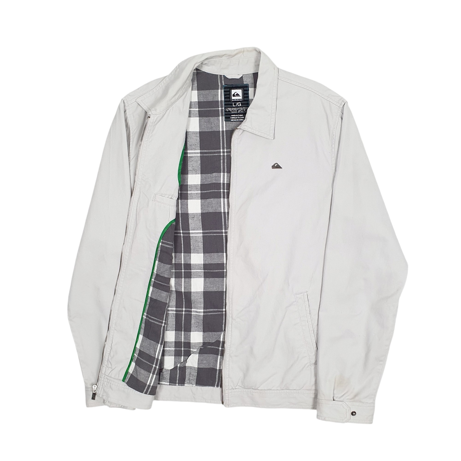 QUIKSILVER Harrington Jacket Coat Bomber Mens L image 2