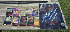 Vintage Super Nintendo Instruction Booklet Lot Donkey Kong BOB Ren Stimpy Mario