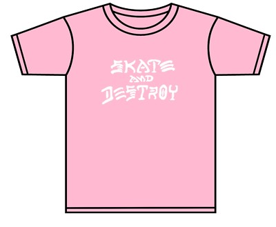 SKATE AND DESTROY T-SHIRT SKATER THRASHER RETRO SKATE BOARD BMX 0-10 YRS NEW