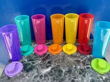 Tupperware tumbler with flip top 16oz  Various Colors to Choose From