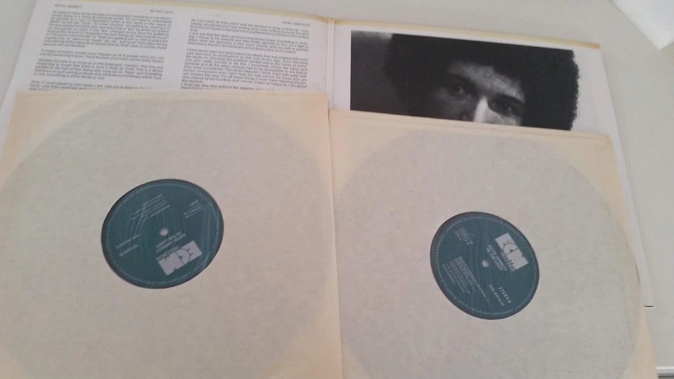 KEITH JARRETT in the light  GERMAN 2 LP SET ECM 1033/34 NM - Image 4 of 4