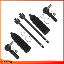 For Cadillac XLR Chevrolet Corvette Front Inner & Outer Tie Rod End Bellow Boots