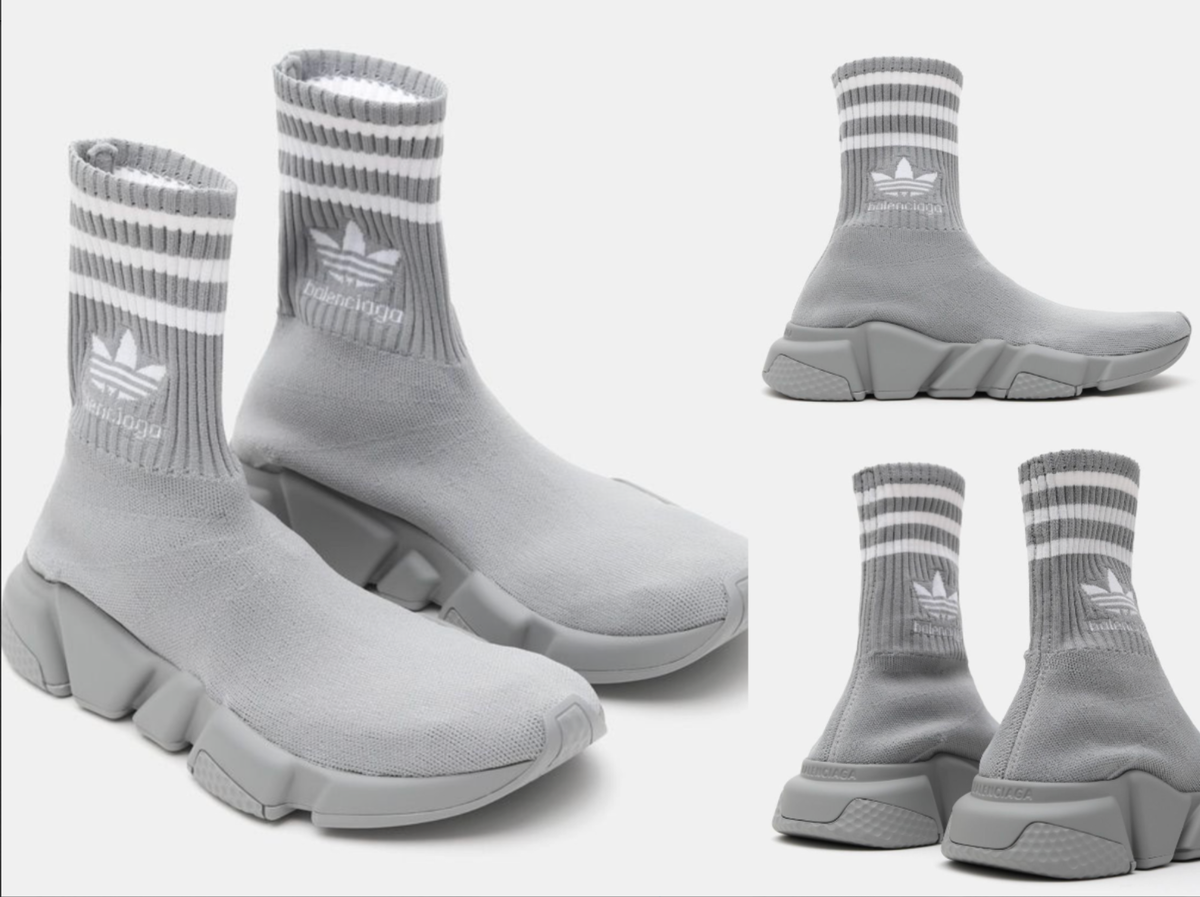 Balenciaga X Adidas Speed LT Unisex Knit Sock Sneakers Shoes Balenciaga X Adidas Speed LT Unisex Knit Sock Sneakers Shoes