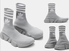 Balenciaga X Adidas Vitesse Lt Unisexe Tricoté Chaussette Baskets Chaussures 37