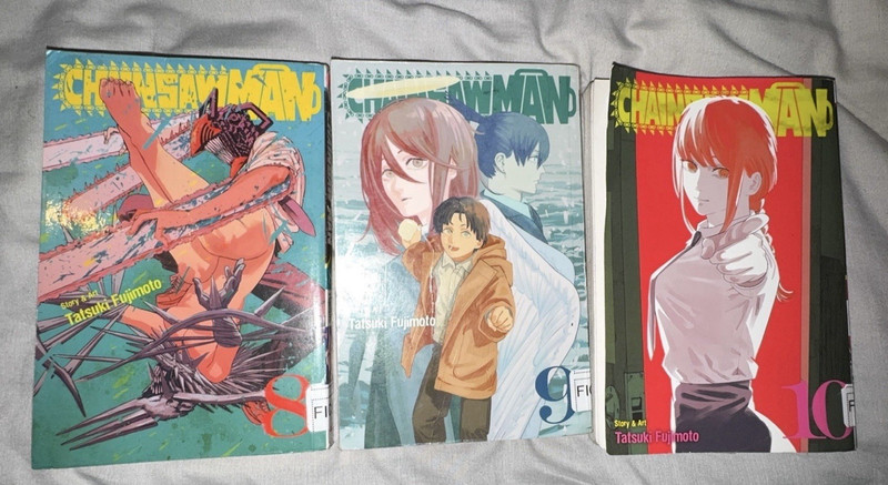 Chainsaw Man VIZ Media Manga Vol 8-10 Eng Tatsuki Fujimoto [READ DESCRIPTION]