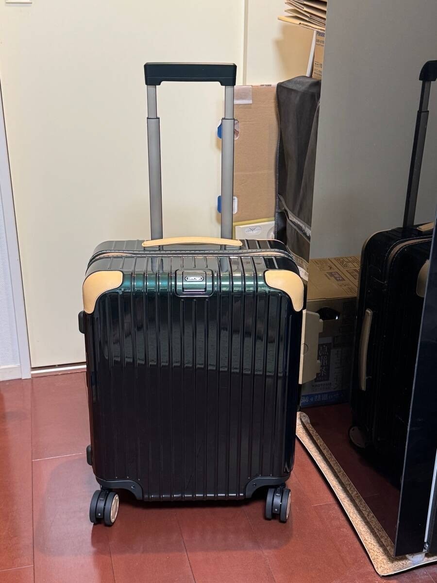 Rimowa Bossa Nova 42L Jet Green 4-wheels Carry Case Suitcase