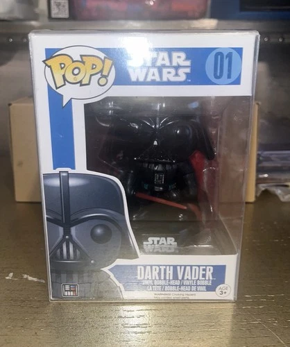 FUNKO POP ! DARTH VADER 01 STAR WARS SERIES 1 J01 BLUE LABEL