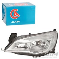 Alkar H7/H7 Scheinwerfer +LWR-MOTOR Chrom Rechts Passend FüR Opel Astra | 274643