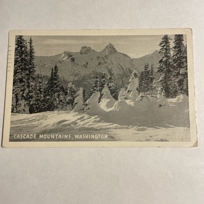 Postcard Cascade Mountains near Yakima Washington