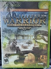 Full Spectrum Warrior: Ten Hammers for the Xbox New and Sealed.