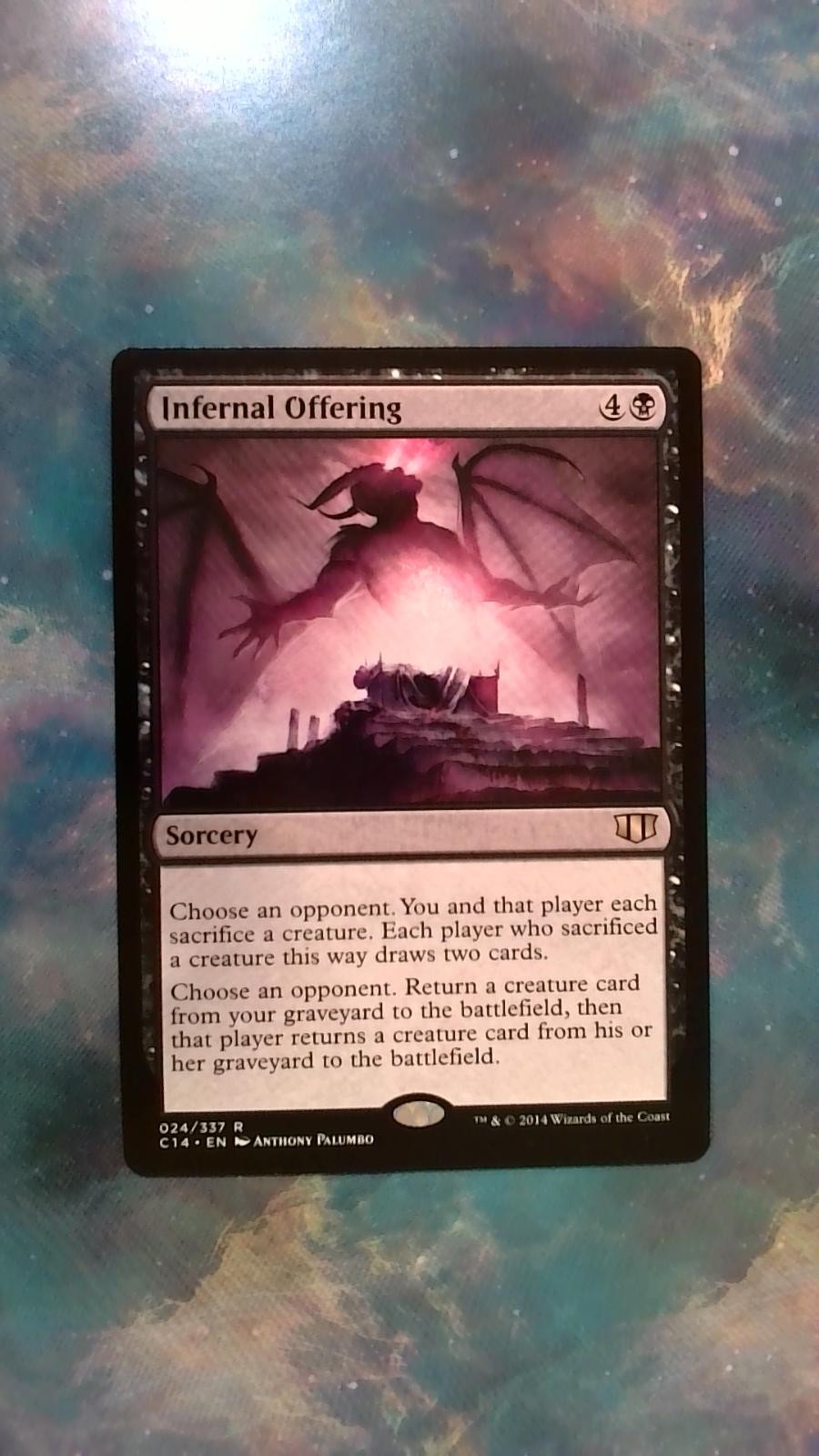 Infernal Offering 24 Rare Commander 2014 Magic: The Gathering Near Mint