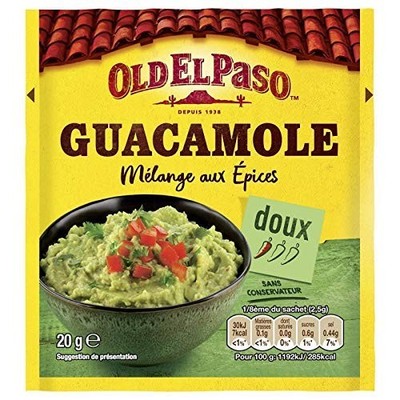 OLD EL PASO Gewürzmischung für Guacamole 20g 4er Set