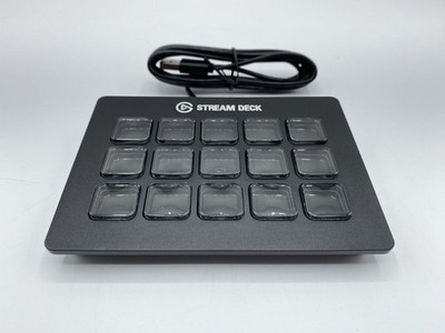 Elgato Stream Deck 20GAA9901 Keypad 15 Customizable LCD Keys (/RT6-23041-20GA...