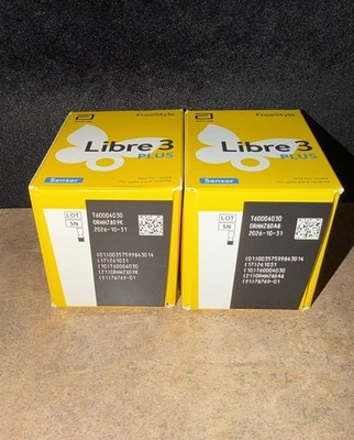 (Lot Of 2 Abbott  L I B R E   3   P L U S
