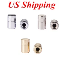 2* Metric&USA Thread Metal Brass Toggle Switch Tip Switch Knob Cap fits Gretsch