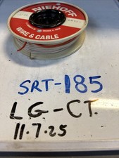 Niehoff Products 100 Feet 18 Gauge Plastic Insulated Primary White Wire 20-189