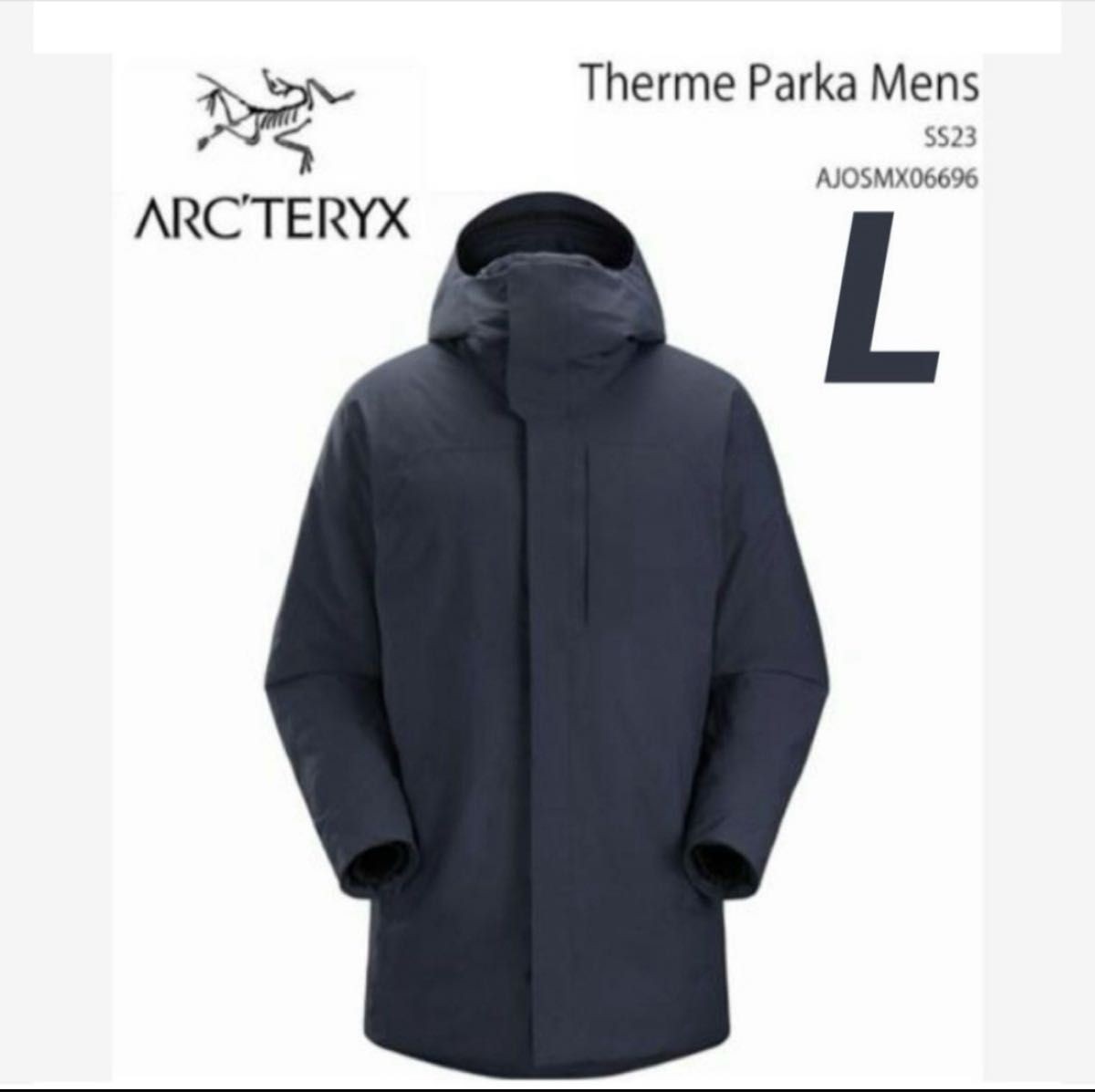 UNUSED] Arc'teryx Thermi Parka Jacket Size L Black Sapphire FROM