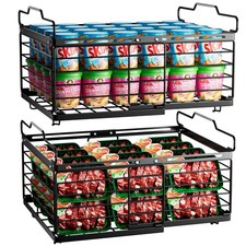 Freezer Organizer Bins, 2 Packs Large Expandable Stackable Chest Freezer Cont...