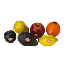 Remo  Fruit  Style Assorted Hand Shaker   7-Piece Bag   New Open Box