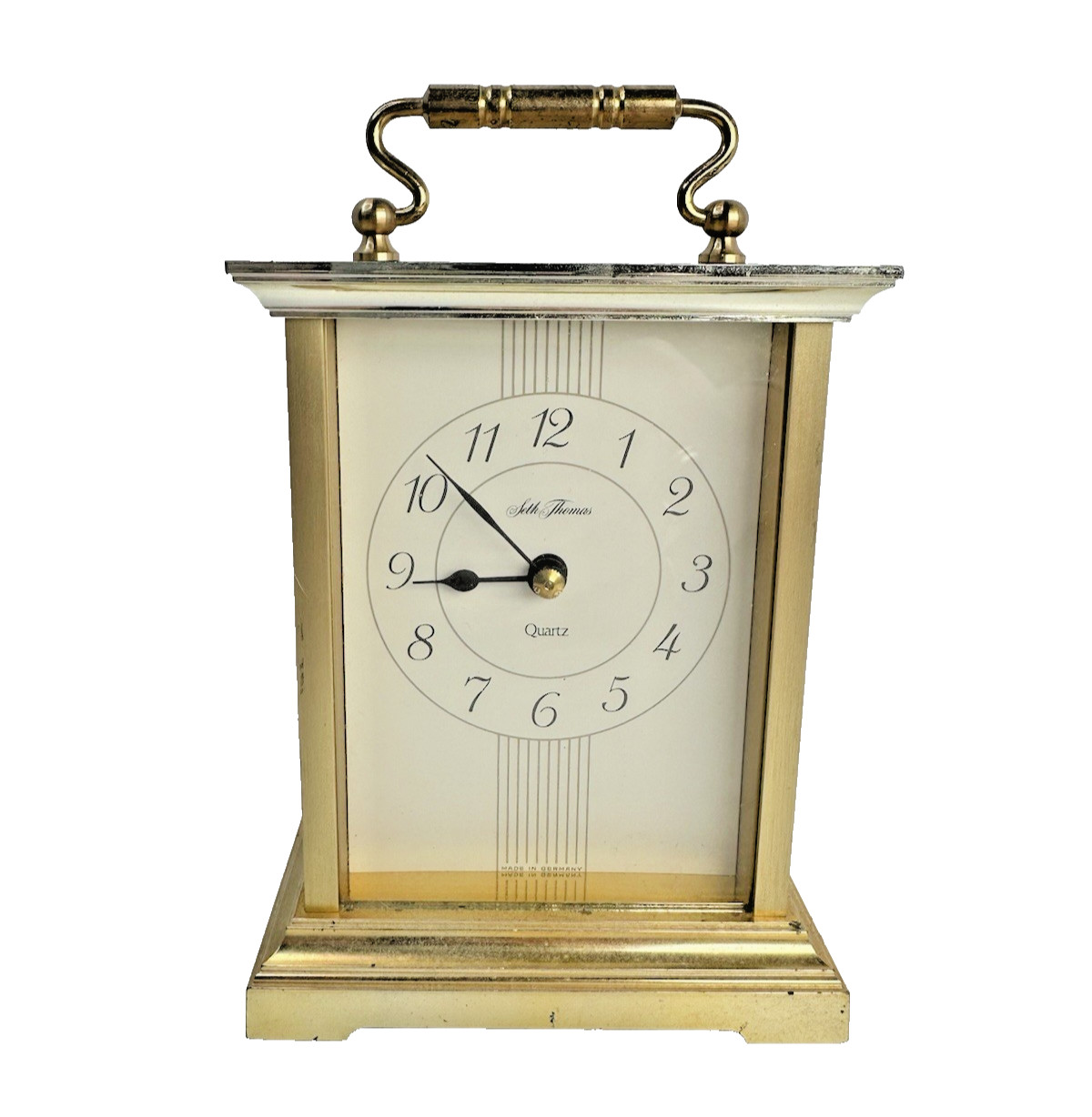 Seth Thomas West Germany Quartz Movement Small Desk/Mantle C