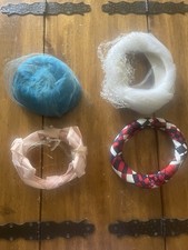 Lot Womens 50s Vintage Hats Band Pillbox Fascinator Joni Silk Lace Peacock Kate