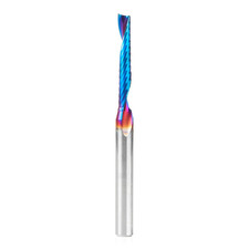 Amana Tool Spektra Coated Solid Carbide Cnc Spiral Single O-Flute Router Bit