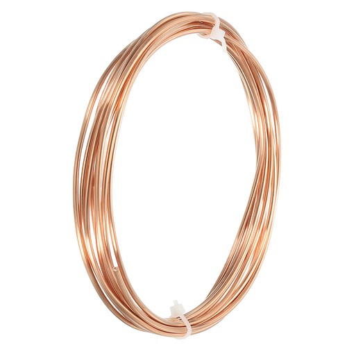 Refrigerator Copper Pipe Flexible Tubing 1mm x 2mm Long 3.0 M