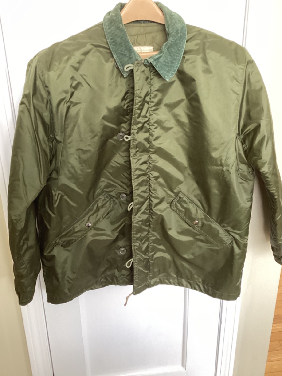 Alpha Extra Cold Weather Impermeable Jacket L USN… - image 1