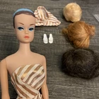 Vintage 870 Barbie Fashion Queen Doll w Original Swimsuit, Wigs, Shoes  JAPAN
