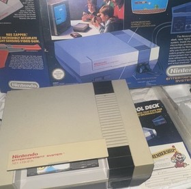 Nintendo NES Control Deck Boxed Konsole mit Super Mario Bros 2 NICHT Mario Bros 1