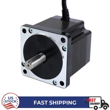 STEPPERONLINE Nema 34 Stepper Motor 680oz.in 6A 86x80mm 14mm Key-way Shaft CNC
