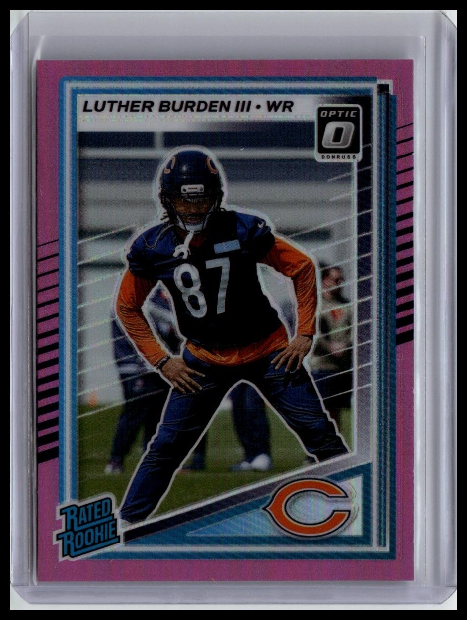 2025 Donruss #395 Luther Burden III Optic pink preview