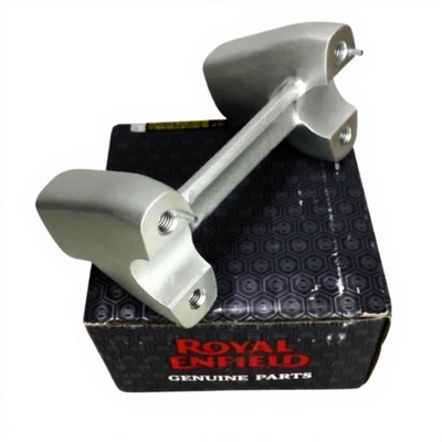 Fits Royal Enfield HANDLEBAR RISER SILVER For Super Meteor 650