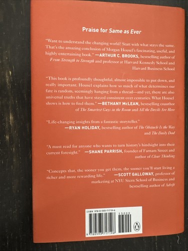Same As Ever: A Guide to What Never Changes von Morgan Housel (2023, Hardcover) - Bild 2 von 3