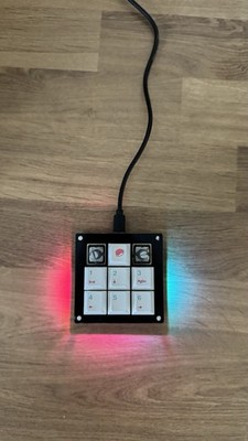 Keebio BDN9 Customizable Numpad Macropad Rotary Encoders Lubed Novelkey Creams