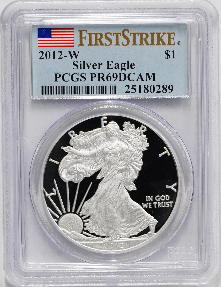 American Eagle PCGS 2012 Silver Bullion Coins for sale | eBay