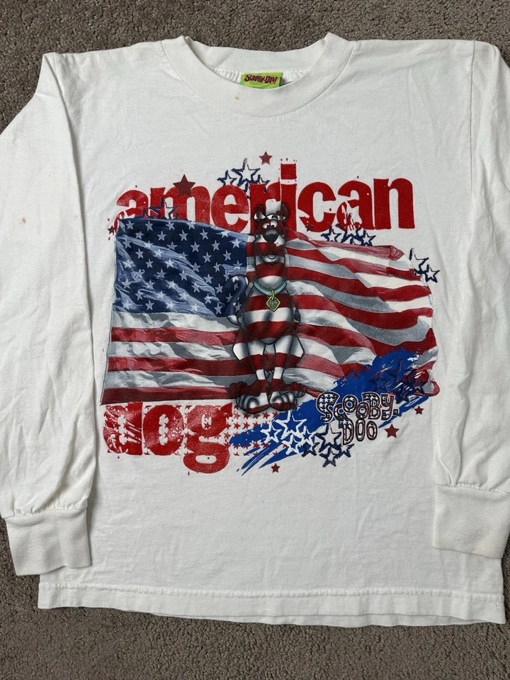 Vintage Boys Long Sleeve 2001 Scooby Doo Cartoon Network, Size L 10/12 Years - Image 2 of 4