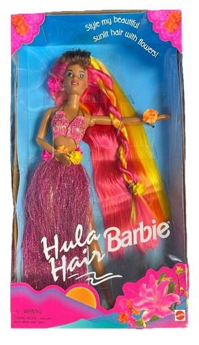 Hula Hair African American Barbie 1996 17048 NEW/please read description