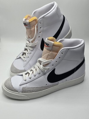 Nike Blazer Mid '77 Vintage Shoes White Black Sail BQ6806-100 Men's Size 8.5