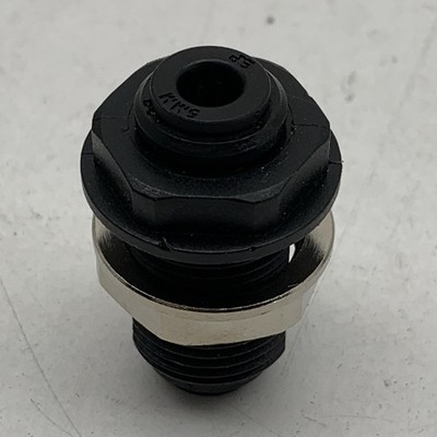 (2pcs) John Guest PM1205E Union Connector for 5mm OD Tube Through Bulkhead/Wall