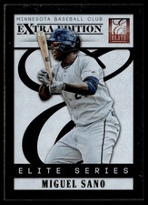 2013 Panini Elite Extra Edition Series Miguel Sano Rookie Minnesota Twins #13
