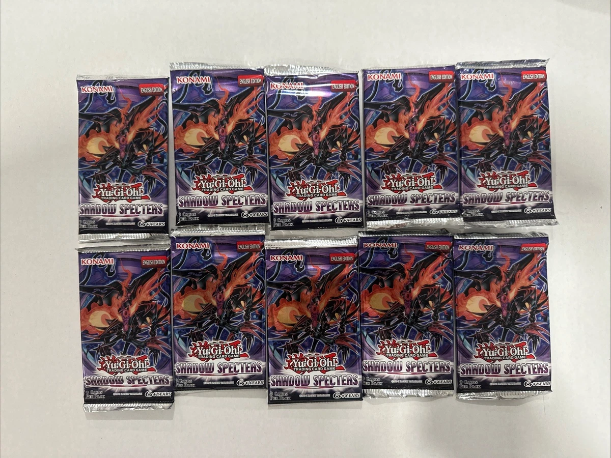 Yu-Gi-Oh! TCG Shadow Specters Sealed Collectible Card Game Packs