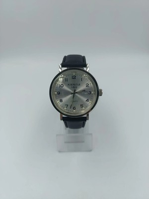 Vintage Kienzle 1822 Herrenuhr mit Datum und klassischem Lederarmband