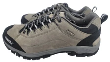 Men's Leather Instinct Hiking Shoes HIWALK - Grey 816231 10.5 NWT! Fast Ship