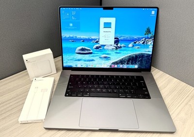 Apple MacBook Pro 16'' M1 Pro 16-Cores GPU 32GB RAM 1TB SSD - LOW CYCLE COUNT