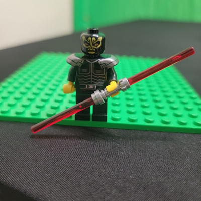 #ad LEGO Star Wars Savage Opress Minifigure with Armor and Lightsaber $19.99